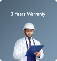 3 Years Warranty