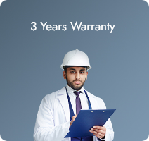 3 Years Warranty
