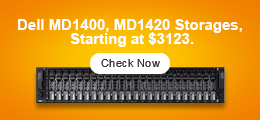 Dell PowerVault MD1400 and MD1420