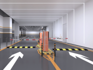 Parking Lot Entrance