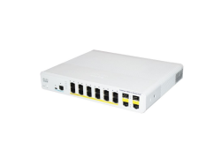WS-C2960C-12PC-L, Cisco Catalyst 2960C Switch, 12xFE PoE/2xDual Uplink/LAN Base
