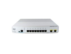 WS-C2960CPD-8TT-L, Cisco Catalyst 2960CPD Switch, 8xFE/2x1G Uplink/LAN Base