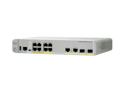 WS-C3560CX-8PC-S, Cisco Catalyst 3560-CX Switch, 8xGE PoE/2xSFP+2xGE Uplinks/IP Base
