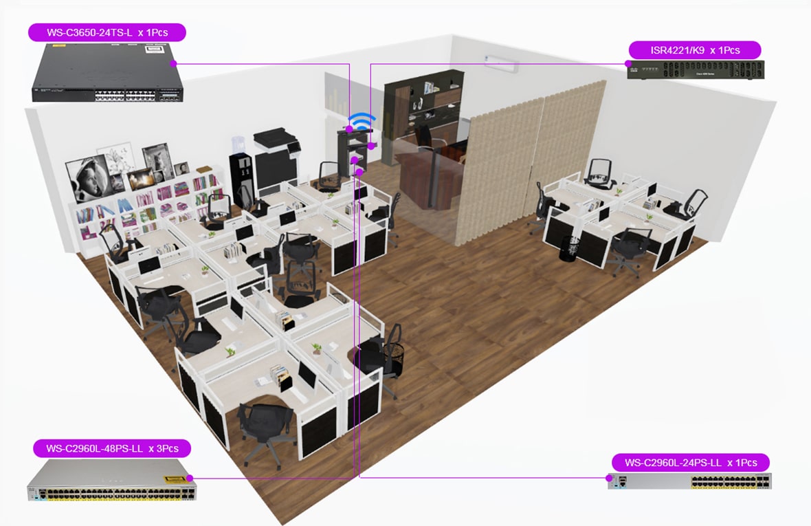 Enterprise Office Networking Solutions for Businesses of all sizes.