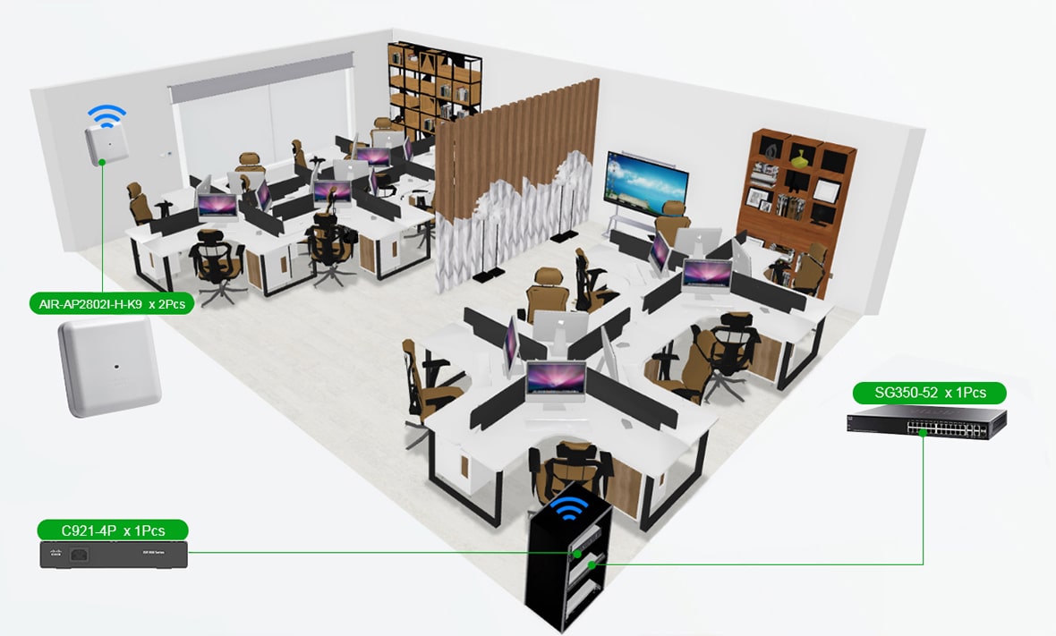 Enterprise Office Networking Solutions for Businesses of all sizes.
