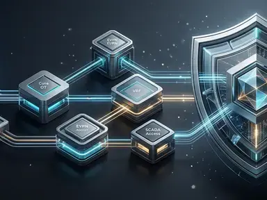OT SCADA Segmentation with EVPN VRF and Firewalls
