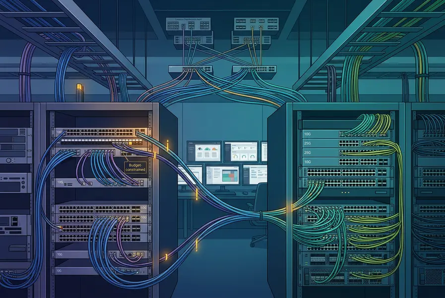 Balancing 10G/25G Campus Core Trade-offs