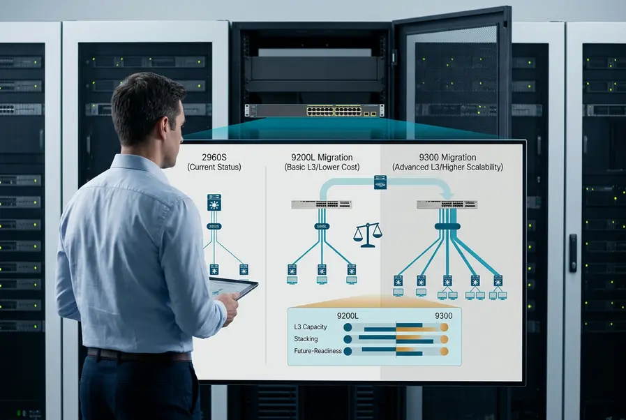 Balancing 2960S VLAN Routing Refresh Choices