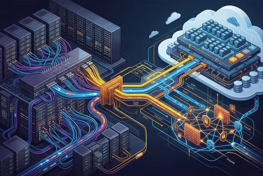 Design Constraints of Cloud-Bursting AI