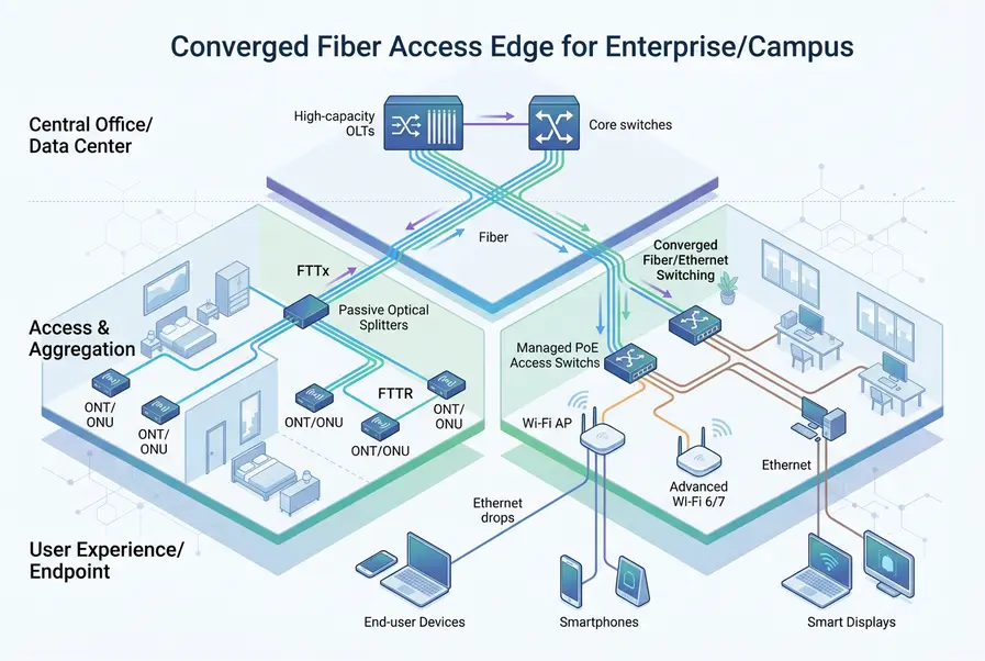 Converged Fiber Access Edge