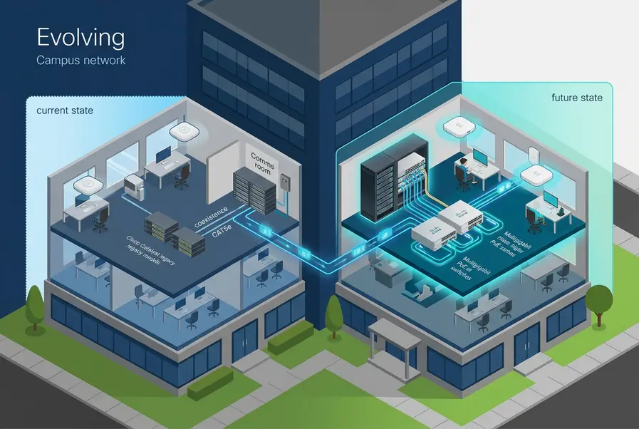Evolving Campus Networks Pragmatically