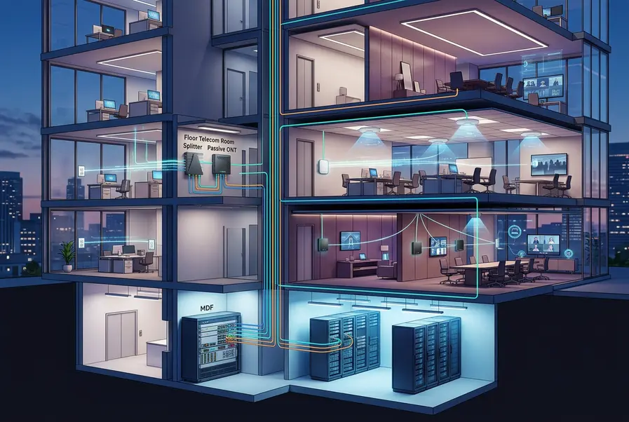 FTTx Choices in Enterprise Buildings