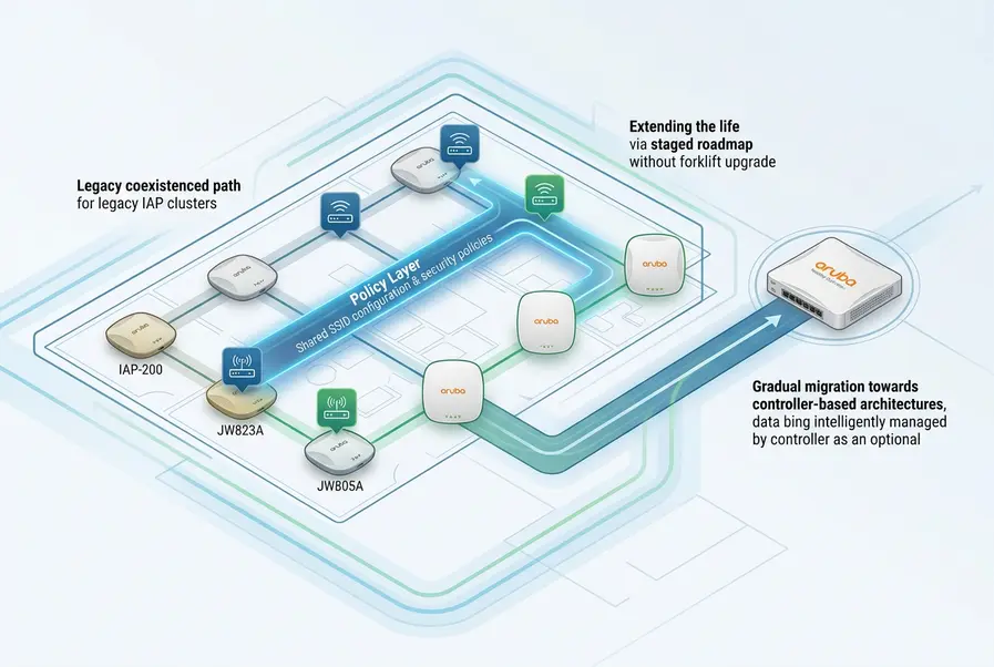 Legacy Aruba IAP Continuity