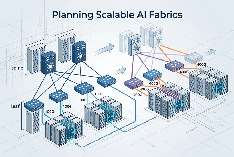 Planning Scalable AI Fabrics