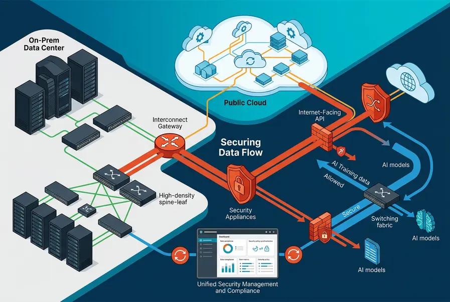 Securing Hybrid AI Data Flows